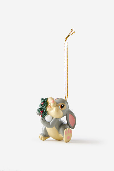 Collab Resin Christmas Ornament, LCN DIS BAMBI THUMPER