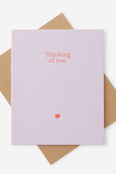Sympathy Card, THINKING OF YOU