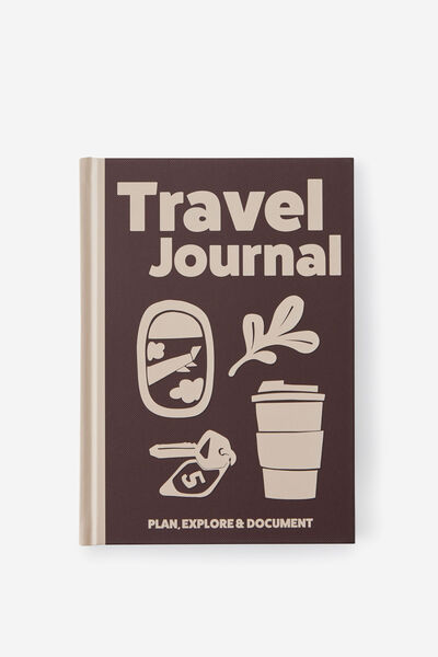 A5 Guided Journal, TRAVEL