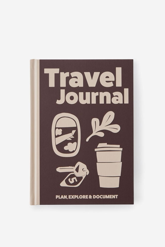 A5 Guided Journal, TRAVEL