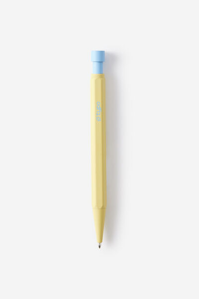 Facet-Nating Ballpoint Pen, LIMONCELLO BLUE SKIES