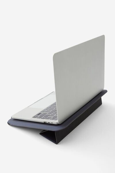Metro Multi Tech Laptop Case And Stand, NAVY / METALLIC