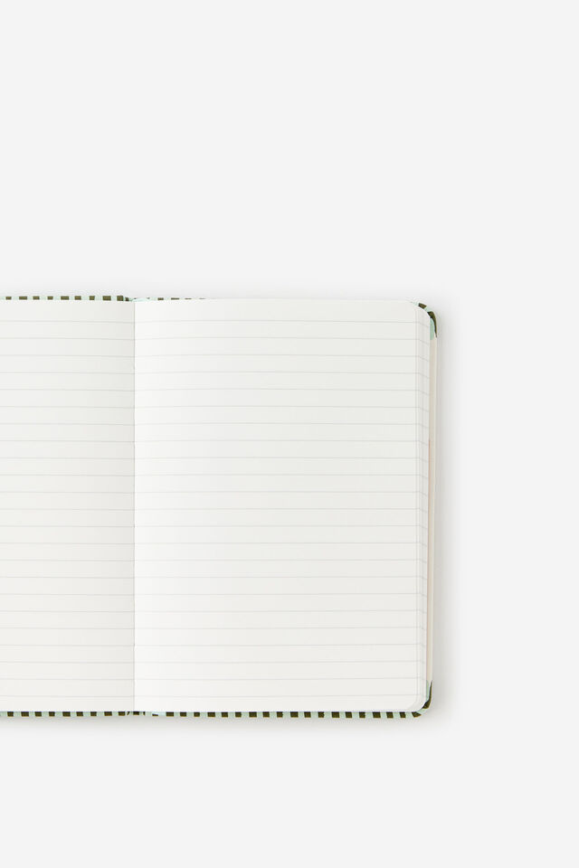 B6 Hard Lined Notetaker Notebook, ECRU DITSY FLORAL