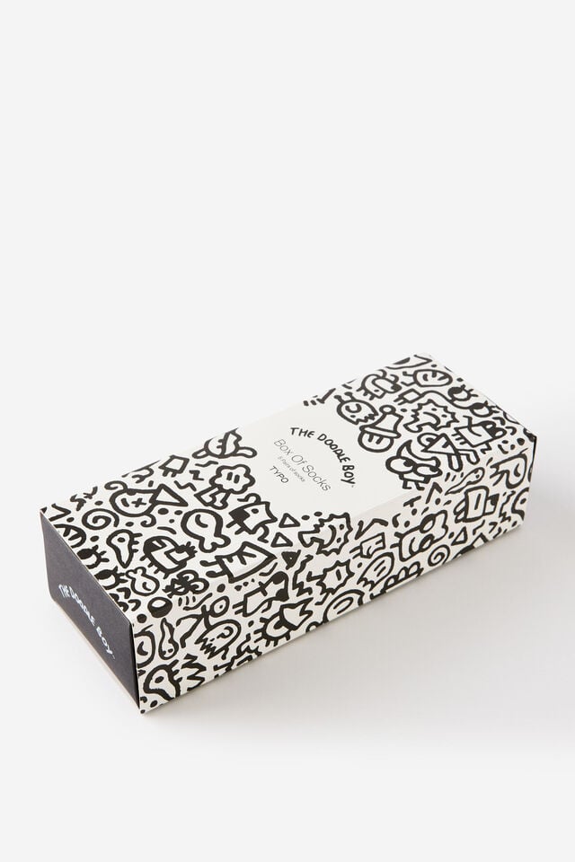 Box Of Socks, LCN DOODLE BOY (M/L)