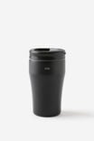Personalised Loft Commuter Cup 350Ml, BLACK - alternate image 1
