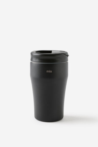Personalised Loft Commuter Cup 350Ml, BLACK