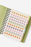 2026 Goals Daily Planner, Bay Leaf Ditsy Frog - alternate image 2