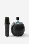 Party Karaoke Speaker With Light, BLACK - alternate image 1