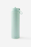 On The Move 1L Sipper Top, RETRO POLKA MINTY - example image 2