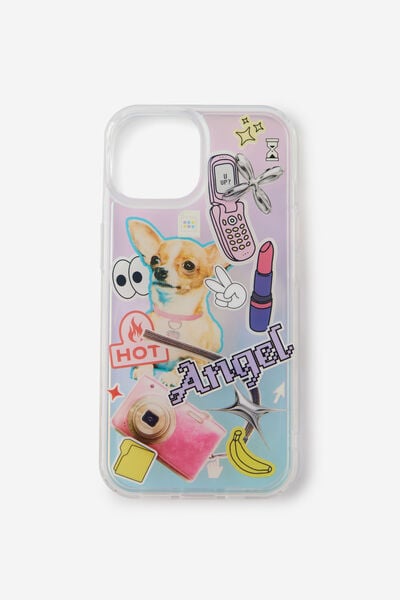 Graphic Phone Case Iphone 13/14/15, Y2K STICKERS