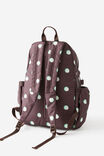 Mode Backpack, ESPRESSO POLKA SPACED - example image 4
