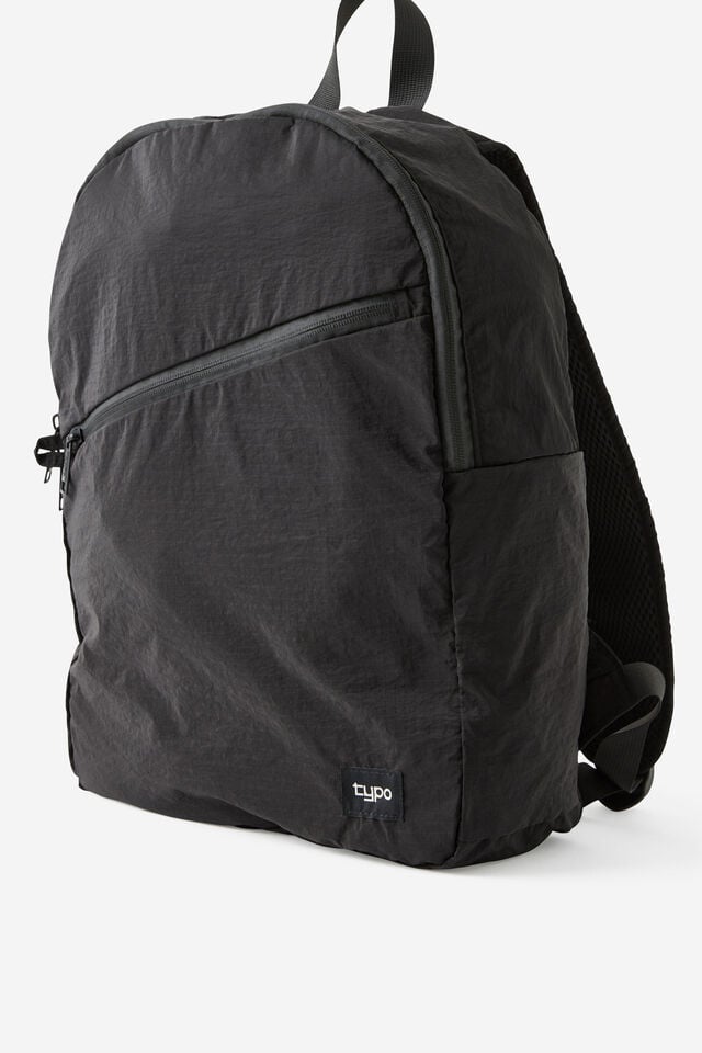 Packable Daypack, BLACK
