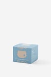 Mini Stackers Glass Tea Light Candle, AUDIO DREAMER SLATE BLUE BUMPY - alternate image 5