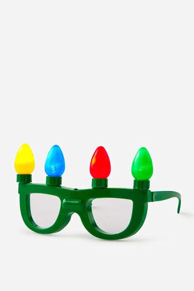 Christmas Novelty Glasses, CHRISTMAS LIGHTS
