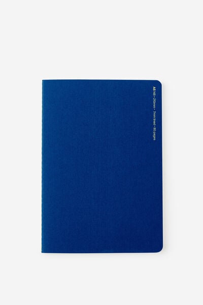 A5 Penpal Notebook, OCEANA WASABI