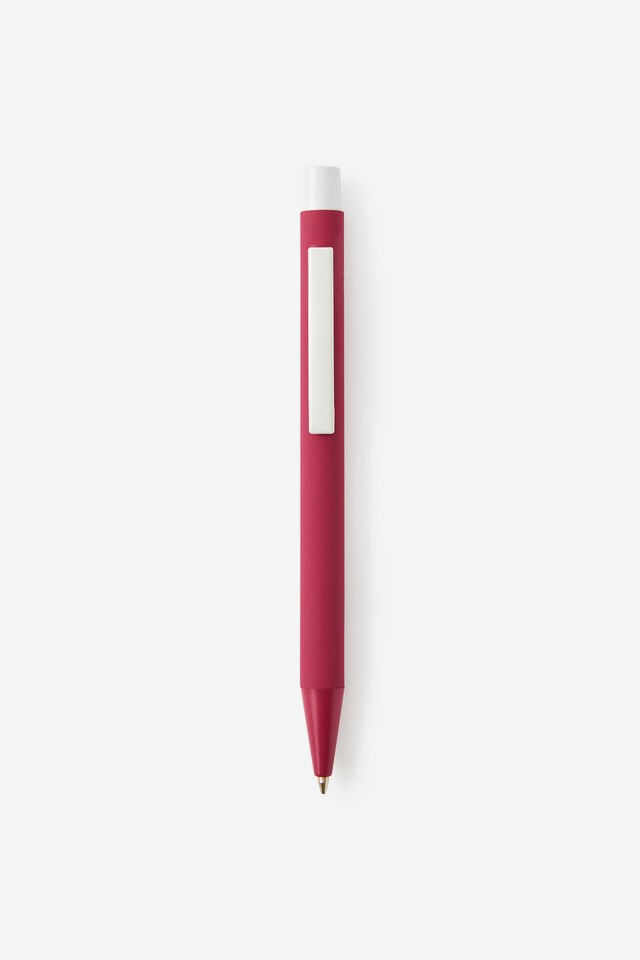 0.7Mm Go-To Ballpoint Pen, CABERNET