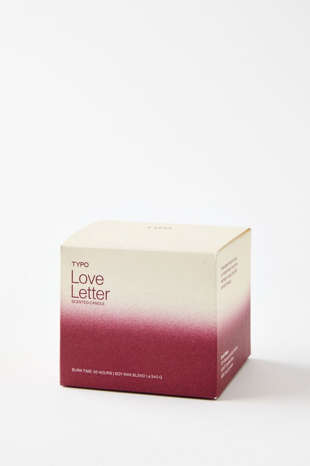 Love Candle, CABERNET LOVE LETTER