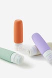 90Ml Silicone Travel Bottle Set, GELATO - example image 2