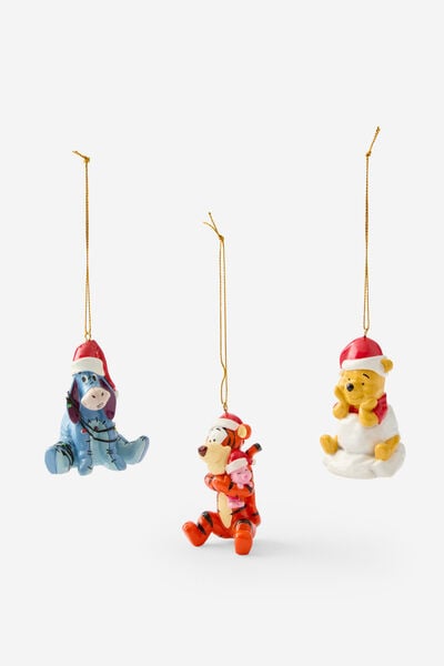 Licensed Ornament Pack, LCN DIS WINNIE THE POOH CHARACTERS