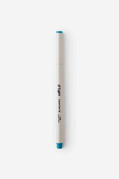 0.3Mm Fine Tip Pen, TEAL