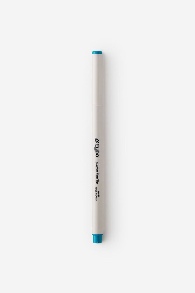 0.3Mm Fine Tip Pen, TEAL