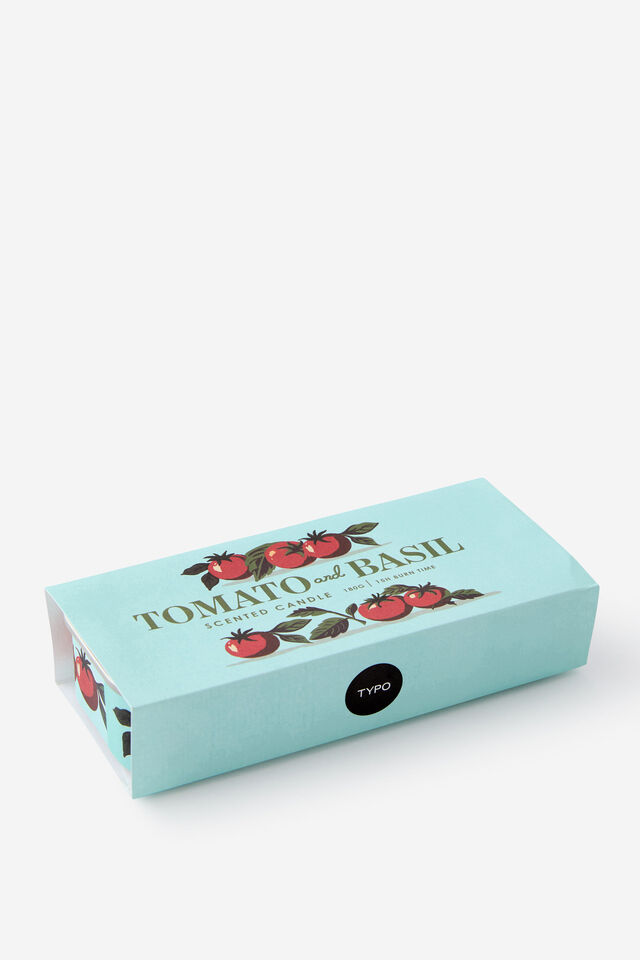 Seasonal Candle, TOMATO AND BASIL LEAF