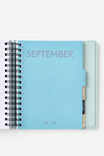 2026 Goals Daily Planner, Navy Stripe - alternate image 4