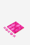 Acrylic Travel Tic Tac Toe, SUMMER CLUB / POSIE - example image 2