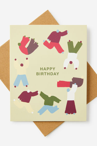 Nice Birthday Card 2.0, DANCING BUNCH