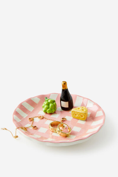 Shaped Storage Tray, CHEESE & WINE