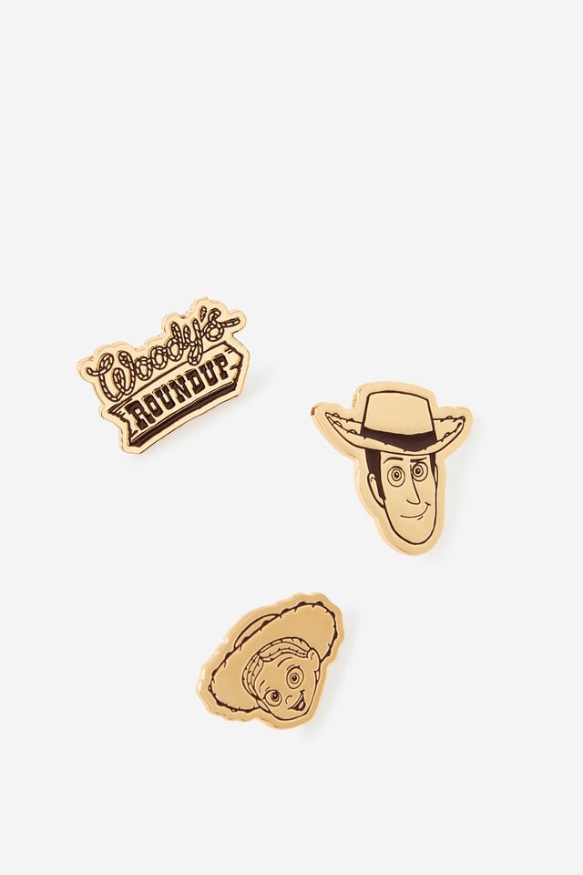Collector Enamel Pins 3Pack, LCN DIS TOY STORY WOODY