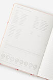 2026 B6 Weekly Hard Metro Diary, Ditsy Pansy Pink Clay - alternate image 4
