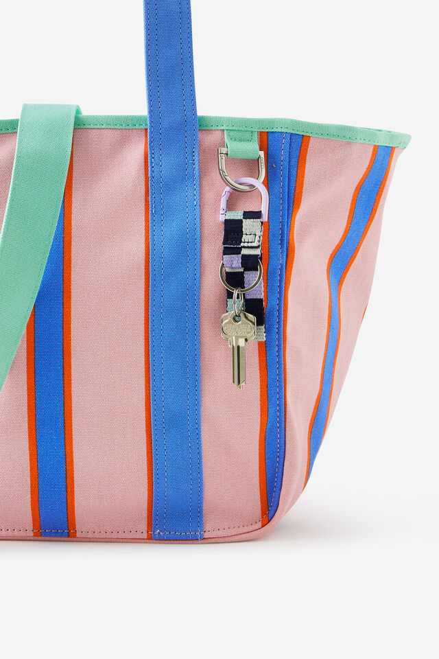 Flex Tote Large, SUMMER STRIPE PINK