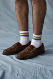 Socks, RAINBOW TUBE WHITE - alternate image 2