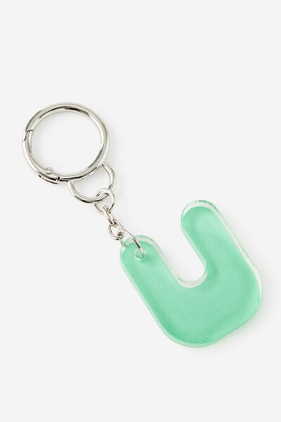 Alpha Keyrings, U JELLY MINT