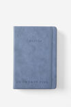 Personalised 2025 A5 Daily Buffalo Diary, STORM BLUE - alternate image 1
