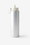 Personalised On The Move 1L Sipper Top, CHROME SILVER - example image 1