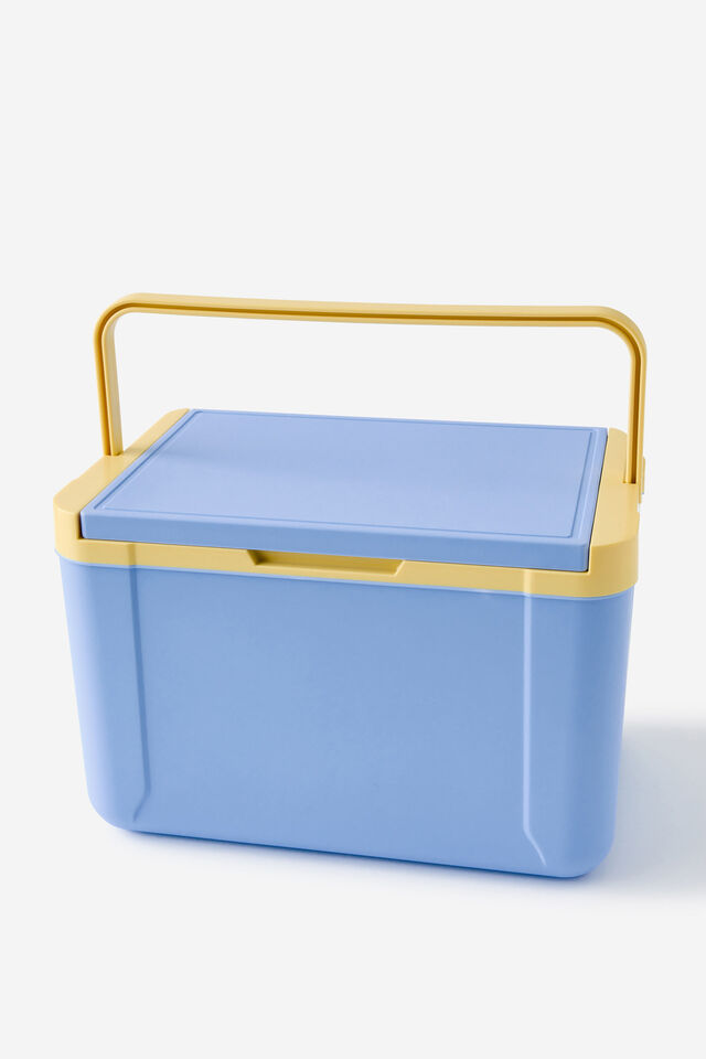 Cooler Box 14L, BLUE SKIES AND LEMON