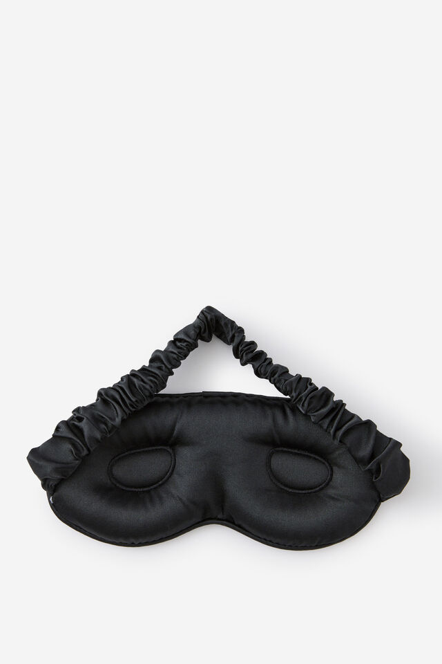 Lash Contoured Eye Mask, CATCHING FLIGHTS/BLACK