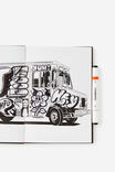 Premium B5 Activity Journal, STREET ART - example image 2