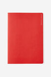 A4 Stitch Notebook, SWEET RED - alternate image 1