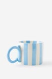 Loop Handle Mug, BLUE SKIES & ECRU - alternate image 2