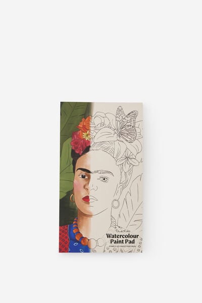 Lcn Mini Watercolour Paint Pad, LCN FRK FRIDA KAHLO