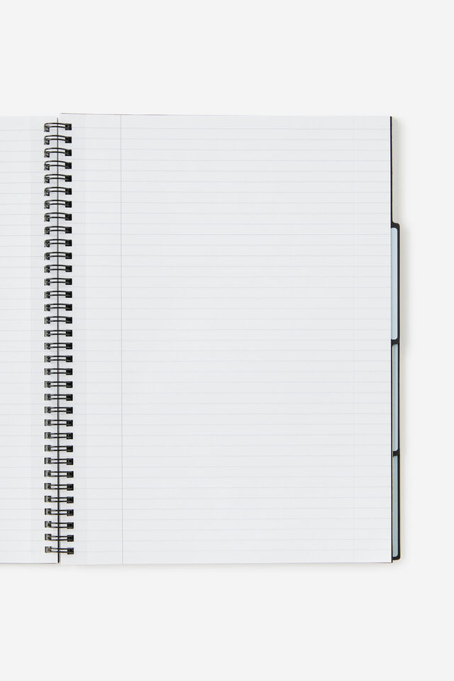 A4 Spiralbound Subject Notebook, TICKETS