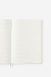 Personalised B5 Hard Cover Lined Notebook, ECRU DITSY CELESTIAL - example image 2
