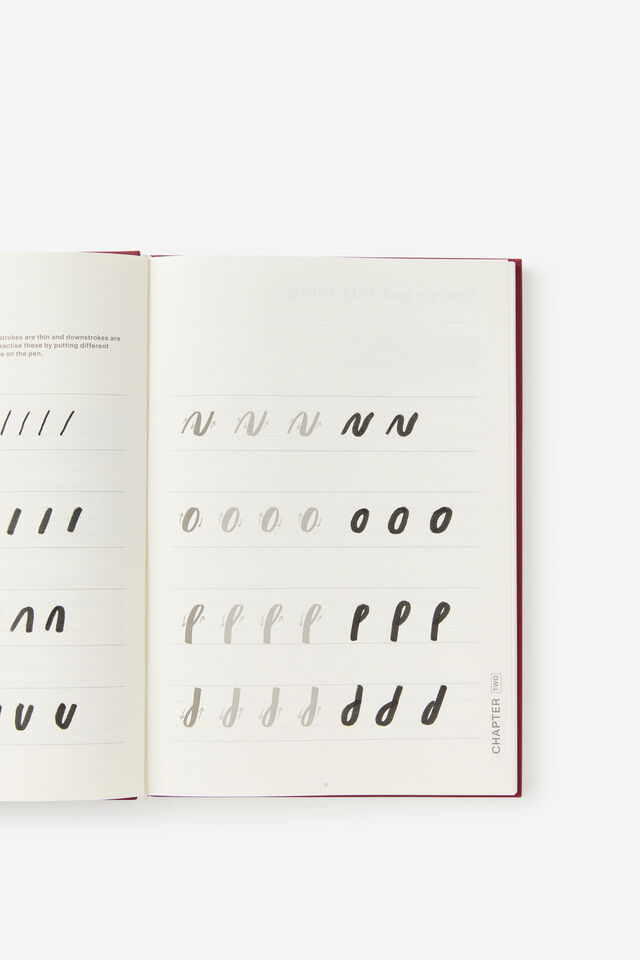 B5 Activity Journal, HAND LETTERING