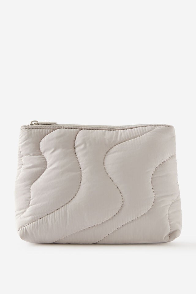 Quilted Pencil Case, RIVER GUM