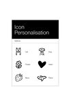 Personalised Mode Zip Pocket, GINGERBREAD - example image 3