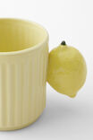 Squeeze It Fruit Mug, LEMON - alternate image 2