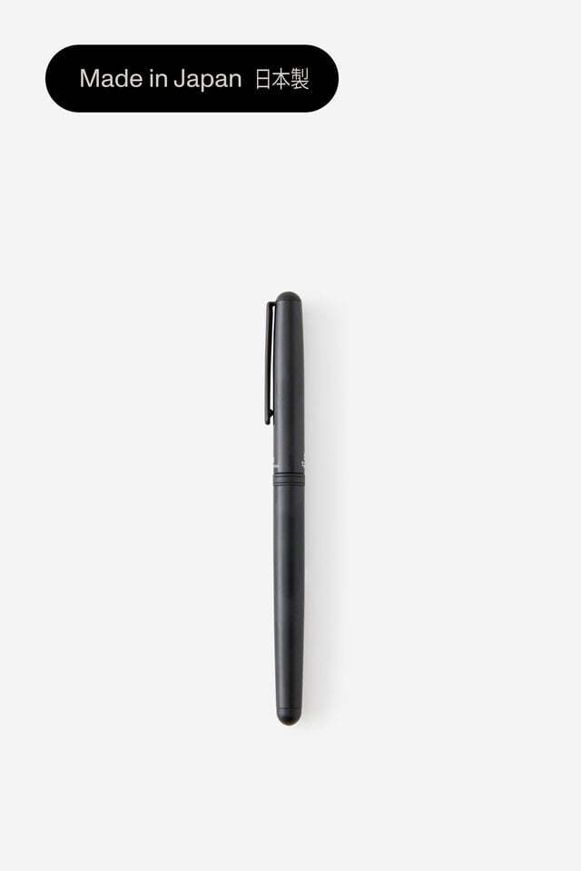 0.5Mm Rollerball Pen, BLACK